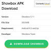 The showbox app provides us with the high quality movies to watch for free. 1