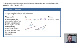 How do you prove triangle congruence? Geometry 4 3 Guided Practice Triangle Congruence By Asa And Aas Matthew Richardson Library Formative