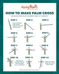 This tutorial makes it easy! Want To Learn How To Make A Palm Cross Ayala Malls Central Bloc Facebook