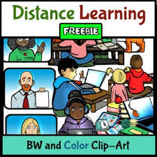 Free This Resource Was Made To Help Support Teachers And Parents Involved In Distance Learning During This Difficult And U Distance Learning Clip Art Learning