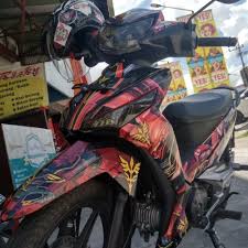 Kayaknya nih motor larinya jadi kelihatan lelet banget dari. Jual Decal Stiker Motor Supra X 125 Fi Sinanju Final Grade A Kota Surabaya Master Decal Tokopedia