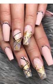 Coffinnails 50 Coffin Nails Designs Trends Nail Art Ideas 2019 Page 17 Of 58 Hairstylesofwomens Com Nail Art Designs Acrylic Nail Shapes Coffin Nails Designs