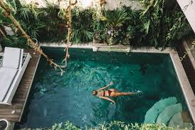 Pool Villa Canggu Bali Bikini Outdoor Pool Pool Houses Small Indoor Pool