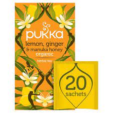 In january 2019, my husband and i became first time parents to a beautiful 2 year old boy through adoption. Pukka Organic Lemon Ginger With Honey 20 Tea Bags 40g Tesco Groceries