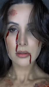 Modo halloween: ON 🕯️🥀🪦🖤, #halloween2025 #transition #halloweenmakeup