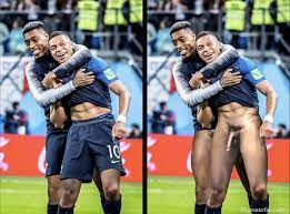 Boymaster Fake Nudes: Kylian Mbappe , French Football Player gets naked on  the pitch