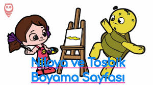 niloya ve tosbik boyama ve cizim sayfasi cocuklar icin nasil yapilir youtube boyama video boyamasayfasi coloringpage boy cizim boyama kitaplari videolar