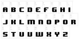 Simply generate and share with your friends. Minecraft Font Dafont Gambleh C
