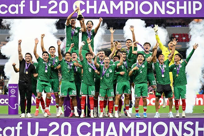 México derrota a Estados Unidos y levanta la copa Sub-20