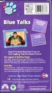 I do not own any blue's clues videos they belong to viacom so no copyright infringement intended 1. Blue Talks Blue S Clues Wiki Fandom
