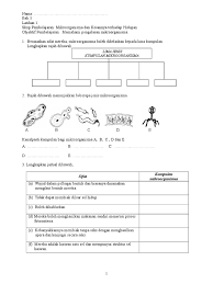 Mikroorganisma bernafas, bertumbuh dan bergerak. Latihan Sains Bab 3 Tahun 6