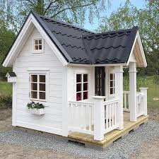 Kolla Fagelholken Lekstuga Lektema Spielhaus Playhouse Spielhausen Kinderspielhaus Hartenh Cabane Bois Enfant Maisonnette En Bois Cabane Jardin