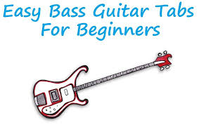 Just follow work through the music theory for bass series of lessons in the lesson map to learn more. Easy Bass Guitar Tabs For Beginners