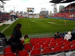 Bmo Field Section 116 Row 15 Seat 27 Home Of Toronto Fc