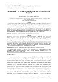 Materi jagad raya dan tata surya sep 03 1 2016 6 feb 2016 6 feb 15 4 feb 16 2 2017 2 agu 2017 2 agu 17 2. Pdf Pengembangan Lkpd Materi Trigonometri Berbasis Generative Learning Di Kelas X