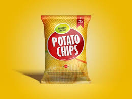 Free Brand Chips Packet Mockup Free Package Mockups In 2020 Chip Packaging Packaging Mockup Chips