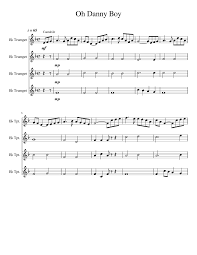 Danny boy on wn network delivers the latest videos and editable pages for news & events, including entertainment, music, sports, science and more, sign up and share your playlists. Oh Danny Boy Trumpet Quartet Sheet Music For Trumpet In B Flat Mixed Quartet Musescore Com