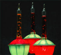 Traditional Bubble Light Set 7 Lamps Bubble Lights Bubble Christmas Lights Christmas House Lights