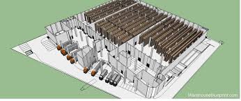 This solution extends conceptdraw pro v.9.5 plant layout software (or later) with process plant layout and piping design samples, templates and libraries of vector stencils for drawing plant layout plans. 3d Warehouse Layout Visualization Warehouseblueprint