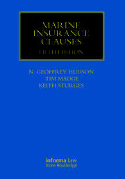 Changing your mind if you decide this policy is not right for you, all you need to do is tell us within 14 days of your cover starting or renewing or when you receive your policy documents. Marine Insurance Clauses 5th Edition Geoffrey N Hudson Tim Madg