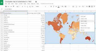 A Step By Step Guide To Making A Choropleth Map In Google