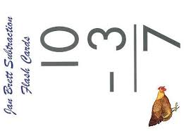 If eggs are boxed and packed by the dozen, then 10+3 eggs implies 1 egg left for packing after a dozen or 12 are packed. Subtraction Flash Cards 10 3