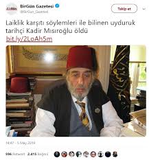 Journo'nun uğur mumcu'nun rabıta kitabından kadir mısıroğlu ile ilgili aktardığı kısım şöyle nerede satıldığını bilmiyorum, sizden duyuyorum, bizim teşkilât ile bir ilgileri yok diyor. Kadir Misiroglu Hayatini Kemalist Sol Medya Insanligini Kaybetti Kin Kustular