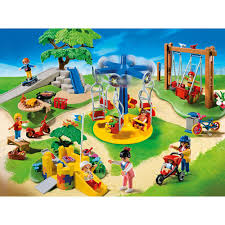 PLAYMOBIL City Life Playground - 5024 : Toys & Games