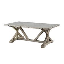 35w x 17d x 12h. Coaster Home Furnishings Roy Nailhead Trim Coffee Table Driftwood Buy Online In Botswana At Botswana Desertcart Com Productid 18038105