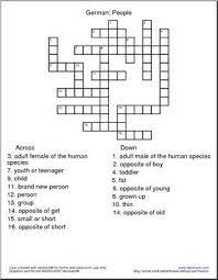 Word search puzzles can be. German Crosswords Crossword German Language Learning German