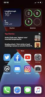 There could be an option to change the home screen layout from the grid view to the list view via the settings these are some brilliant ideas that apple could inculcate into ios 14. Post Your Ios 14 Home Screen Layout Macrumors Forums