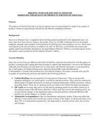 Subscribing to my channel is greatly appreciated!!a briefing paper outlines a particular issue and its background, usually for a government official or other. Briefing Note For The Deputy Minister Improving The