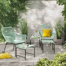 I stopped by the target in southcenter and i noticed that all the patio furniture had been marked down to 50% off. Sunmor 5pc Patio Chat Set Green Project 62 Target