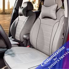 Sunlight and surprise spills will wreak havoc on your toyota sienna's interior integrity but not when you have a set of quality seat covers. Customized Car Seat Covers For Toyota Previa Seats Cover Set Pu Leather Seat Cushion Covers Seat Supports Headrest Accessories In Automobiles Seat Covers From Automobiles Motorcycles