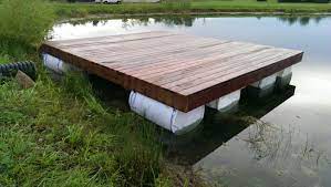 Find out what makes nydock docks and floating pontoons the industry leader! 40 00 Floating Dock Completed Questions Observations Pond Boss Forum Floating Dock Plans Floating Dock Floating Raft