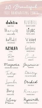 20 Favorite Free Handwriting Fonts Free Fonts Handwriting Free Handwritten Fonts Tattoo Fonts Cursive