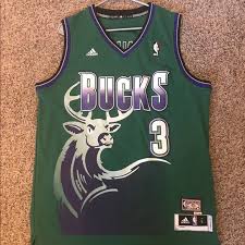 If you are looking for the jersey of a current buck, then you will need to stick with one of the nike jerseys, or a fanatics fast break jersey. Adidas Shirts Nba Milwaukee Bucks Brandon Jennings Jersey Size L Poshmark
