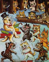 See more ideas about louis wain cats, cats, cat art. Louis Wain Cat Print Art Robbers And Brigands Louis Wain Cats Cat Art Print Cat Art