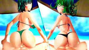 One Punch Man Tatsumaki and Fubuki both Ride 