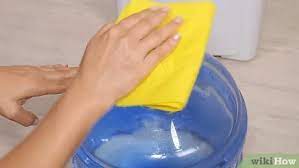 This gallon jug was cut with at least 1/5 water. How To Clean A Water Dispenser 10 Steps With Pictures Wikihow Life