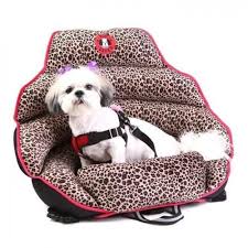 Original Pupsaver Leopard Dog Car Seat Largest Online Dog Boutique Dog Car Dog Car Seats Dog Gear