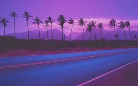 See more ideas about purple aesthetic, violet aesthetic, aesthetic. Vaporwave Wallpaper Aesthetic Purple Road 25560 Hd Wallpaper Backgrounds Download