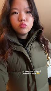 Green Puffer Jacket Nelly