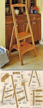 Folding Step Stool Plans Furniture Plans And Projects Woodarchivist Com Folding Step Stool Wooden Chair Plans Wood Projects