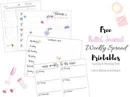 Just click on the bottom link spring issue 2017 download to save a zip file. Free Bullet Journal Printables