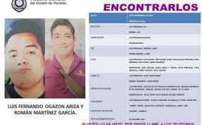Luis fernando peña, quien interpretó a ulises en la cinta amarte duele, anunció que será papá junto a su pareja aly noris. Familia De Desaparecidos Exige A Las Autoridades Regresarlos Con Vida El Sol De Cuernavaca Noticias Locales Policiacas Sobre Mexico Morelos Y El Mundo