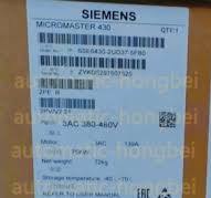 6SE6430-2UD37-5FB0 Siemens MM430 inverter 75KW 6SE64302UD375FB0 Free Tax |  eBay