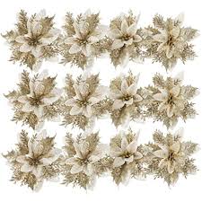 Maybe you would like to learn more about one of these? Fiori Di Natale Artificiali Confezione Da 36 Fiori Finti Glitter Natalizi Per Ornamenti Per Alberi Di Natale 4 Stili Testa Floreale Realistica Per Decorazioni Natalizie Per Lalbero Di Natale Fiori Artificiali Casa E Cucina