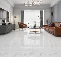 Living Room 600X600 Porcelanato Piso Carrara White Marble Floor Tile