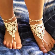 Baby Barefoot Sandals Toddler Barefoot Sandals Flower Girl Etsy